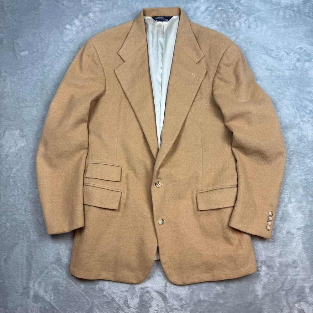 Polo-ralph-lauren Men's Tan and Brown Jacket